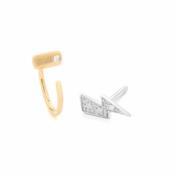 Øreringe til kvinder Secrecy E8214CDAWW900 Sterling sølv 1,5 cm