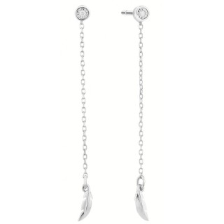 Damenohrringe Secrecy E8245CDAWA900 Sterlingsilber 5 cm