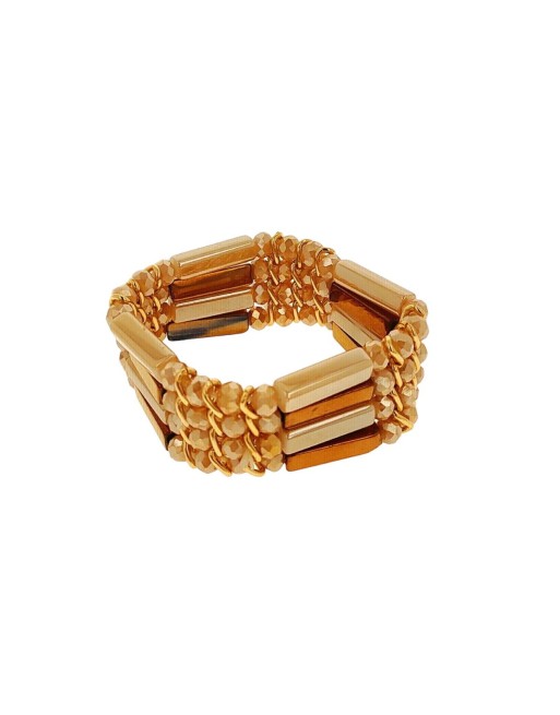 Pulsera Mujer Biplat Moda Dorado