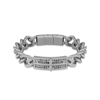 Armbånd til mænd Police PEAGB2120405 Rustfrit stål 19 cm