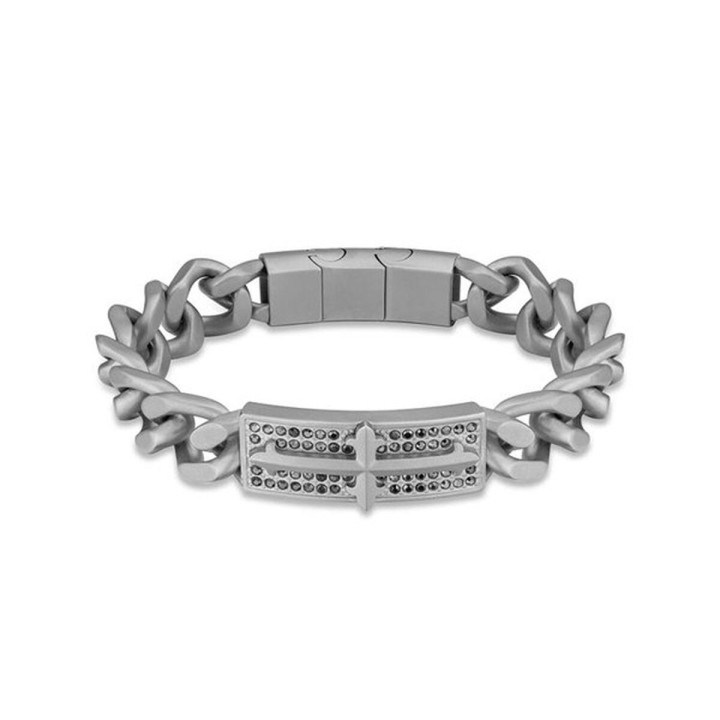 Armbånd til mænd Police PEAGB2120405 Rustfrit stål 19 cm