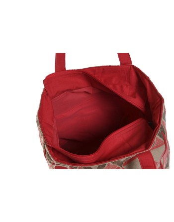 Shoulder Bag Home ESPRIT Beige Fuchsia 31 x 16 x 66 cm