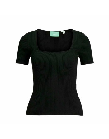 Women’s Short Sleeve T-Shirt Jack & Jones Jxsky Ss Knit Black