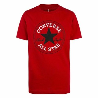 Børne Kortærmet T-shirt Converse Rød 16 år