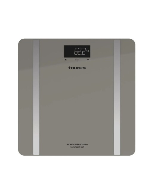 Báscula Digital de Baño Taurus INCEPTION Gris 180 kg