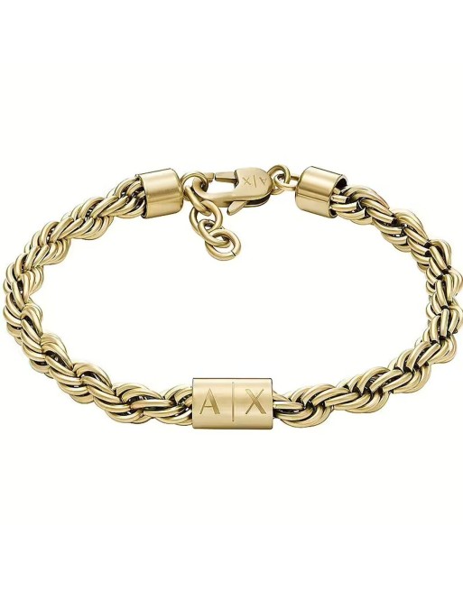 Armbånd til mænd Armani Exchange AXG0124710 Rustfrit stål