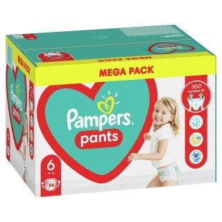 Pannolini usa e getta Pampers Pants 6 (84 Unità)
