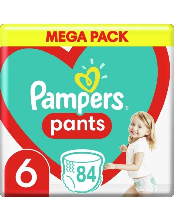Pannolini usa e getta Pampers Pants 6 (84 Unità)