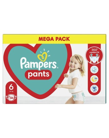 Engangsbleer Pampers Pants 6 (84 Enheder)