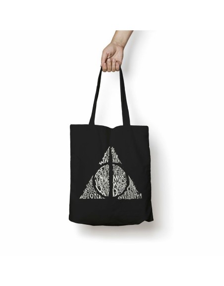 Bolsa de Compras Harry Potter Deathly Hallows Multicolor