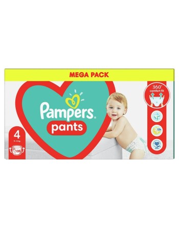 Couches jetables Pampers Pants 4 (108 Unités)