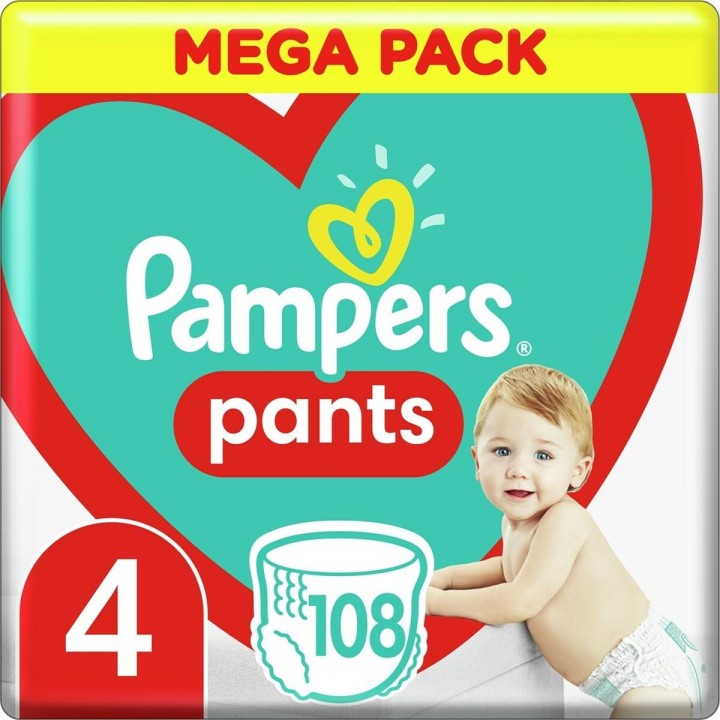 Einweg-Windeln Pampers Pants 4 (108 Stück)