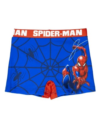 Costume da Bagno Boxer per Bambini Spider-Man Rosso