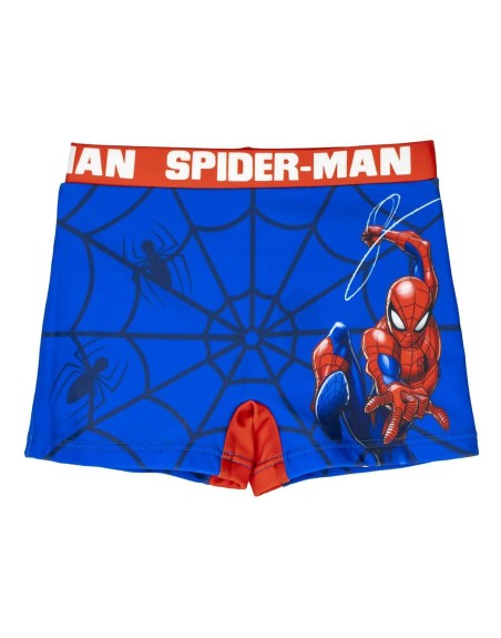 Drengebadebukserne Spider-Man Rød