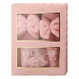 Conjunto de Banho Marsh Mallow Tale IDC Institute Pink (3 pcs)