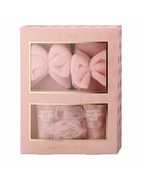 Set de Baño Marsh Mallow Tale IDC Institute Rosa (3 pcs)