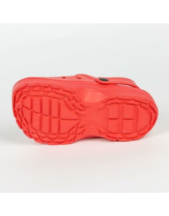 Beach Sandals Spidey Red