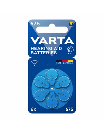 Pila para audífonos Varta Hearing Aid 675 PR44 6 Unidades