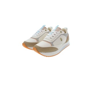 Sportssneakers til damer U.S. Polo Assn. FRISBY003 LBE Beige