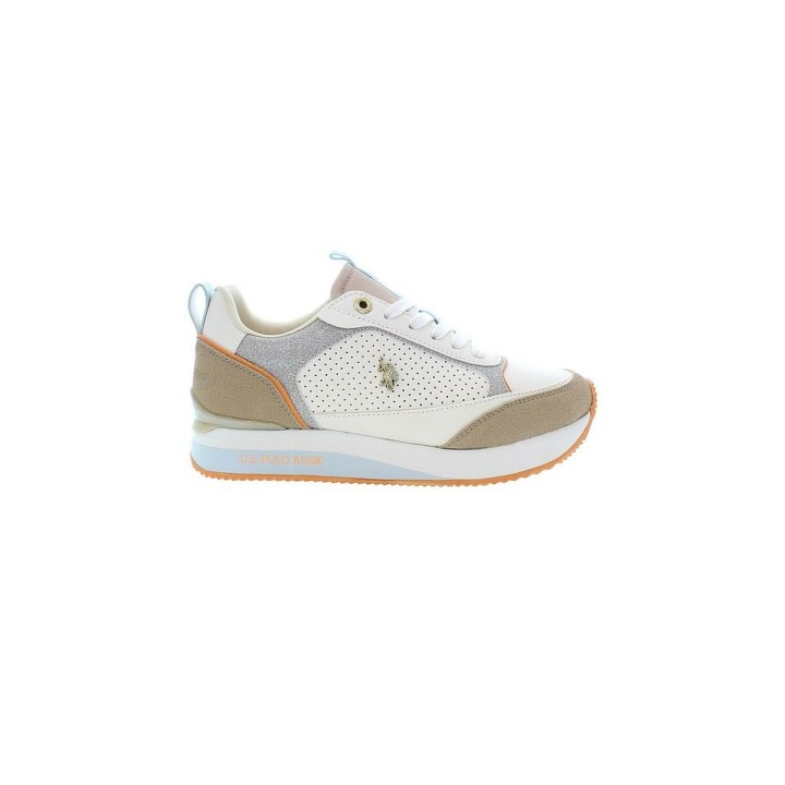 Sportssneakers til damer U.S. Polo Assn. FRISBY003 LBE Beige