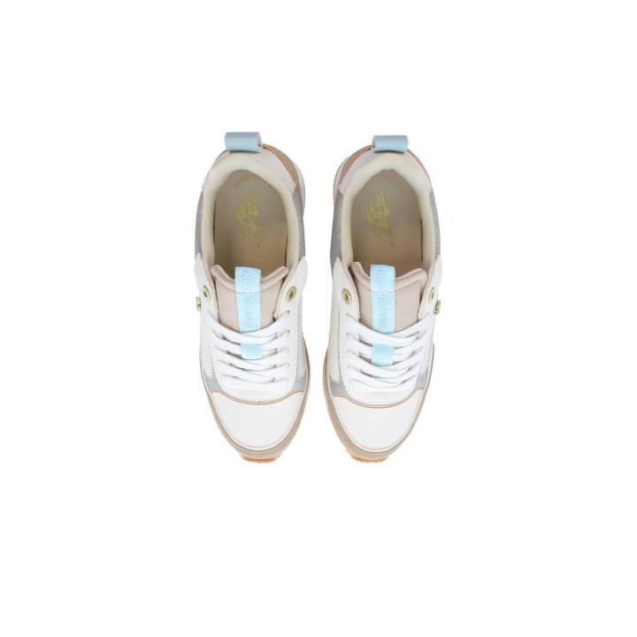 Sportssneakers til damer U.S. Polo Assn. FRISBY003 LBE Beige