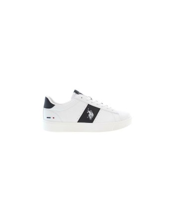 Zapatillas Deportivas Hombre U.S. Polo Assn. TYMES009 WHI BLK01 Blanco
