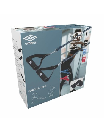 Elastiske modstandsbånd Umbro Sort