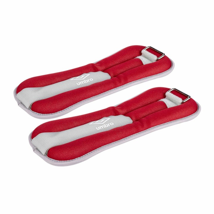 Pesi per Caviglie Umbro 1 kg Rosso 2 Unità