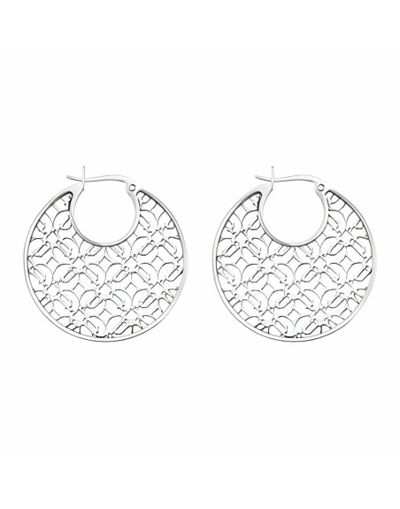 Boucles d´oreilles Femme Police PJ25593ESS.01 Acier inoxydable 3 cm