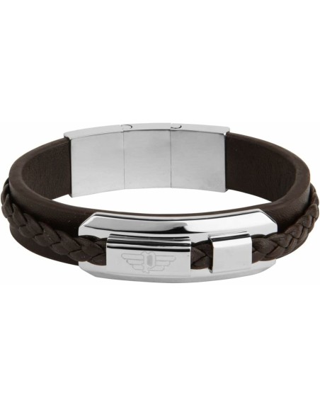 Armbånd til mænd Police PEAGB2120324 Rustfrit stål 19 cm