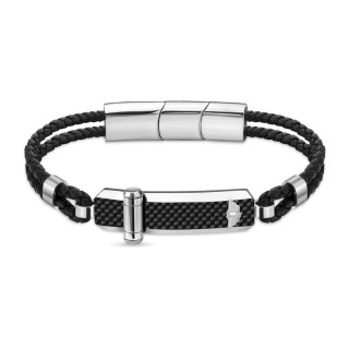 Armbånd til mænd Police PEAGB2211632 Læder 19 cm