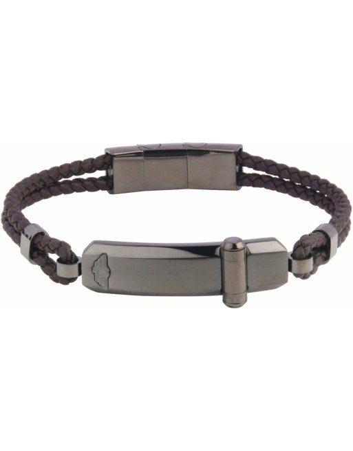 Pulsera Hombre Police PEAGB2211636 Cuero 19 cm