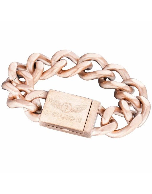 Armbånd til mænd Police PJ25016BSRG.02-2 Rustfrit stål 21 cm