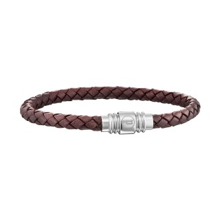 Bracelet Homme Police PJ25890BLC.02A Cuir 19 cm