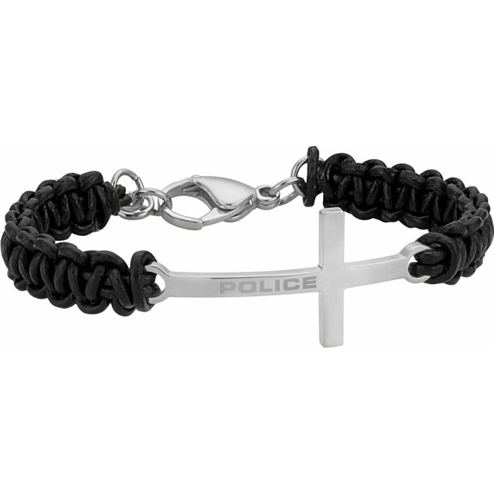 Bracelet Homme Police PJ26265BLS.01 Cuir 19 cm