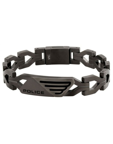 Armbånd til mænd Police PJ26556BSU.03 Rustfrit stål 19 cm