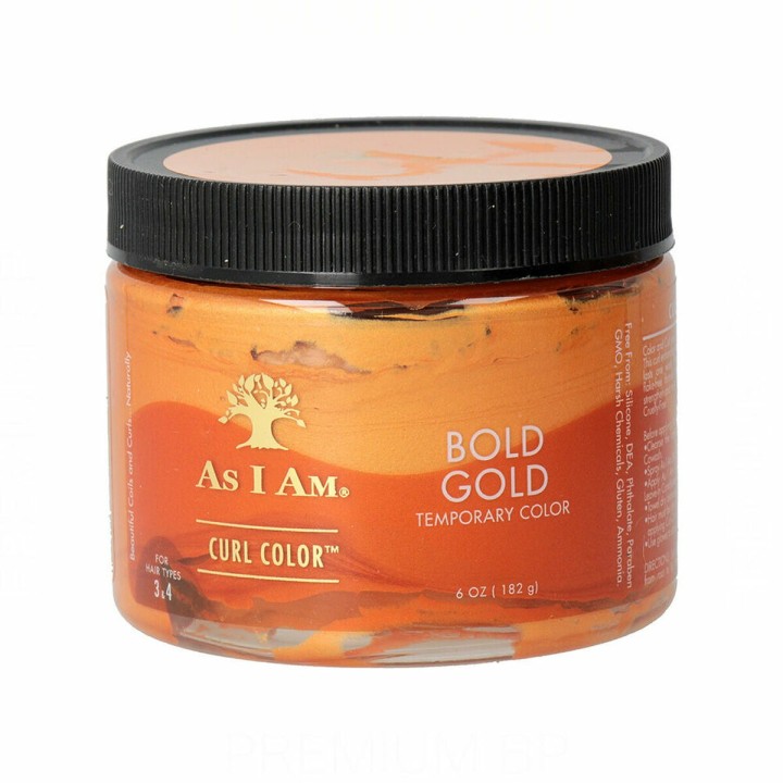 Semi-permanent Farve As I Am Curl Color Bold Gold