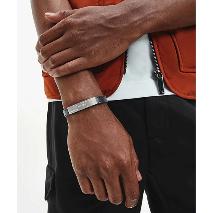 Armbånd til mænd Calvin Klein 35000056 Rustfrit stål