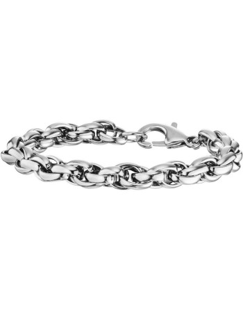 Armbånd til mænd Police S14ALG01B Rustfrit stål 19 cm