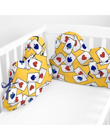 Paracolpi per culla HappyFriday Mr Fox Tea time Multicolore 60 x 40 cm