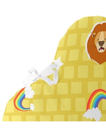 Cot protector HappyFriday Basic Kids Yellow bricks Multicolour 60 x 40 cm