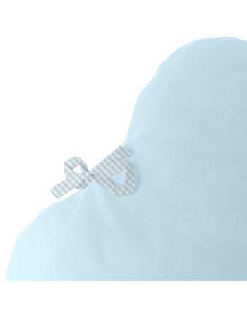 Protector de Cuna HappyFriday Basic Kids Cloud Azul 60 x 40 cm