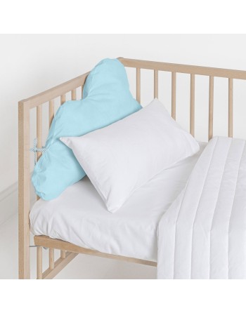 Protection du berceau HappyFriday Basic Kids Cloud Bleu 60 x 40 cm