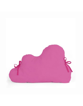 Cot protector HappyFriday Basic Kids Cloud Fuchsia 60 x 40 cm