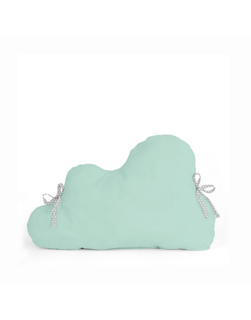 Protector de Cuna HappyFriday Basic Kids Cloud Menta 60 x 40 cm