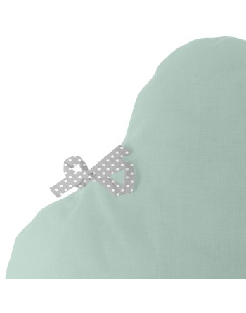 Protector de Cuna HappyFriday Basic Kids Cloud Menta 60 x 40 cm