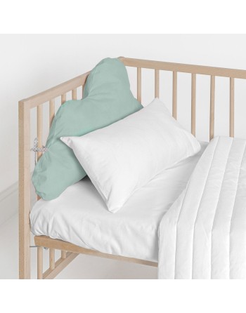 Protector de Cuna HappyFriday Basic Kids Cloud Menta 60 x 40 cm