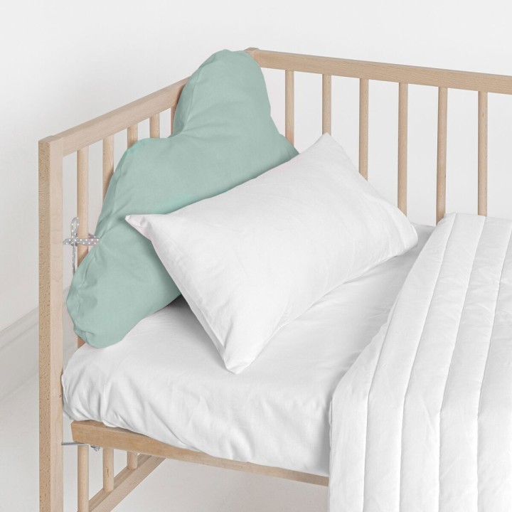 Paracolpi per culla HappyFriday Basic Kids Cloud Menta 60 x 40 cm