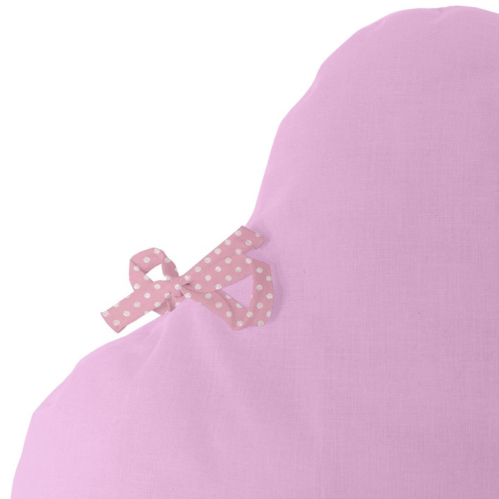 Paracolpi per culla HappyFriday Basic Kids Cloud Rosa 60 x 40 cm
