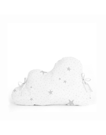 Protector de Cuna HappyFriday Basic Kids Little star  Gris 60 x 40 cm